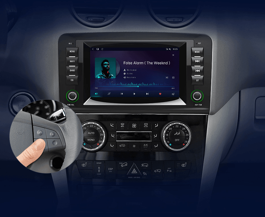 7 Touchscreen Multimedia Navigation System For Mercedes-Benz ML W164 GL  X164