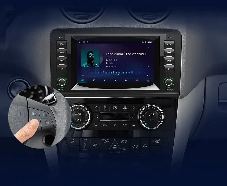 Radio nawigacja Mercedes Benz ML W164 GL X164 Android Auto Carplay - Multigenus