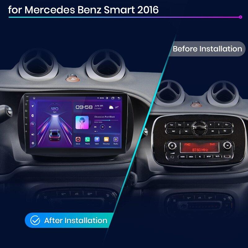 Radio nawigacja Mercedes Benz Smart 2016 Carplay Android Auto - Multigenus