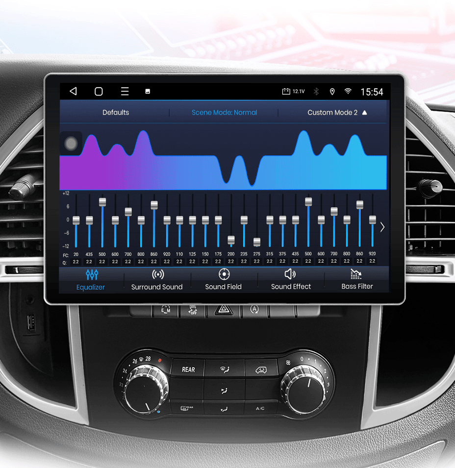 Radio nawigacja Mercedes Benz Vito W447 2014 - 2021 Carplay Android Auto - Multigenus