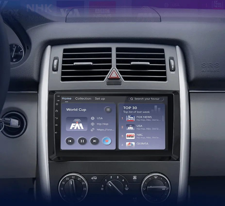 Radio nawigacja Mercedes Benz W169 W245 B200 W906 Sprinter W639 Vito CarPlay Android Auto - Multigenus