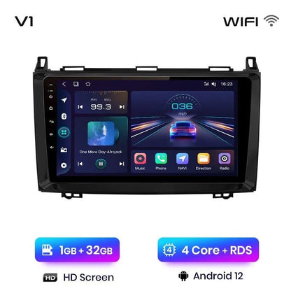 Radio nawigacja Mercedes Benz W169 W245 B200 W906 Sprinter W639 Vito CarPlay Android Auto - Multigenus