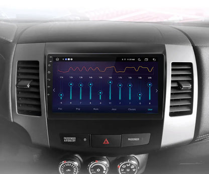 Radio nawigacja Mitsubishi Outlander xl 2 od 2005-2011 Citroen C-Crosser Android Auto Carplay - Multigenus