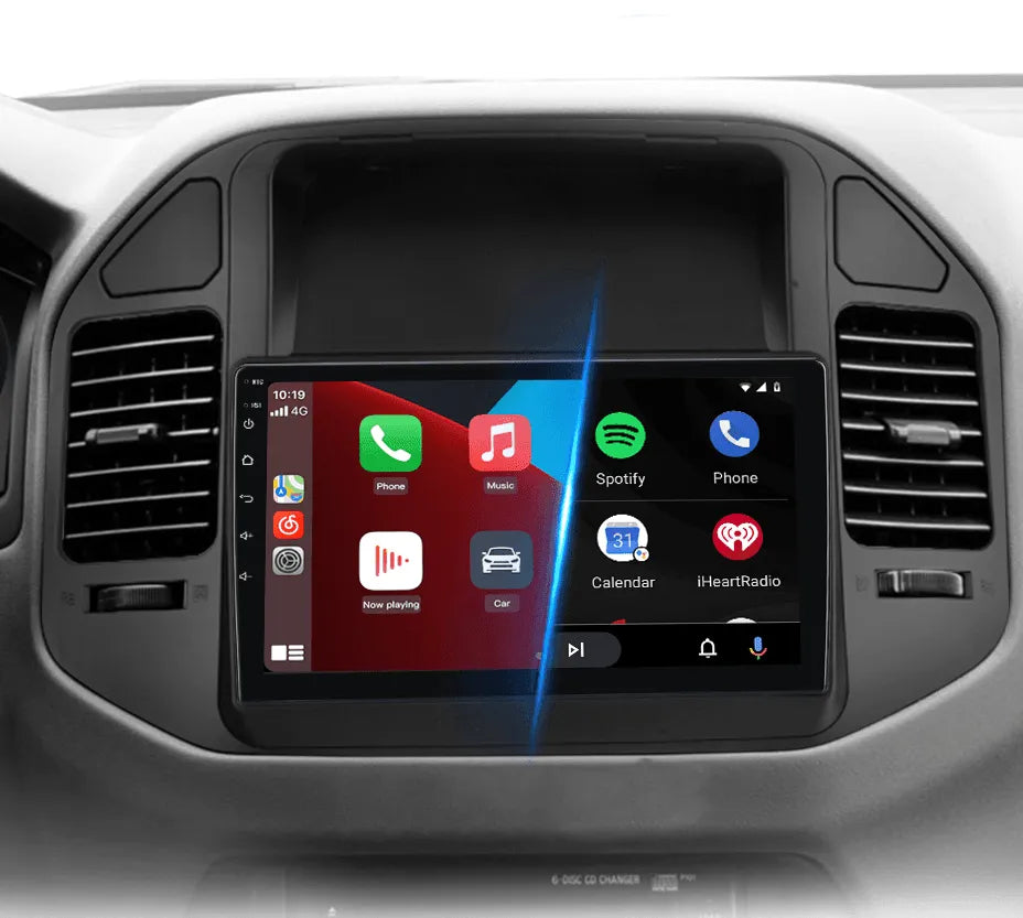 Radio nawigacja Mitsubishi Pajero V60 V68 V73 od 1999-2006 Android Auto Carplay - Multigenus