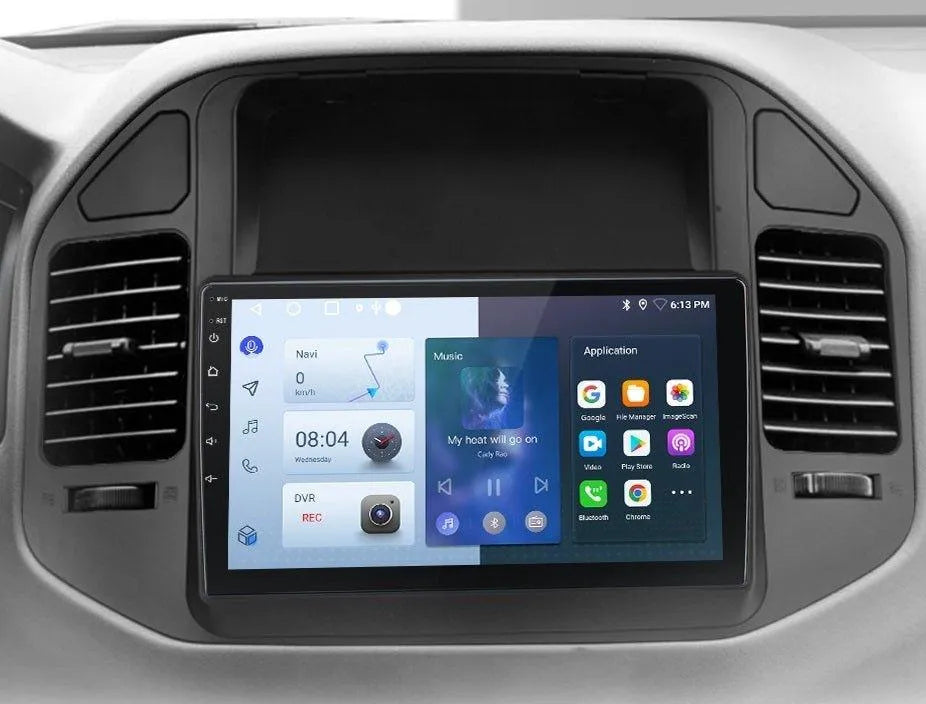 Radio nawigacja Mitsubishi Pajero V60 V68 V73 od 1999-2006 Android Auto Carplay - Multigenus