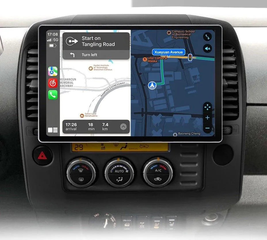 Radio nawigacja NISSAN NAVARA 2006 - 2012 CarPlay Android Auto - Multigenus