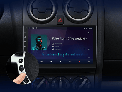 Radio nawigacja Nissan Qashqai J10 2006 - 2013 Android Auto Carplay - Multigenus