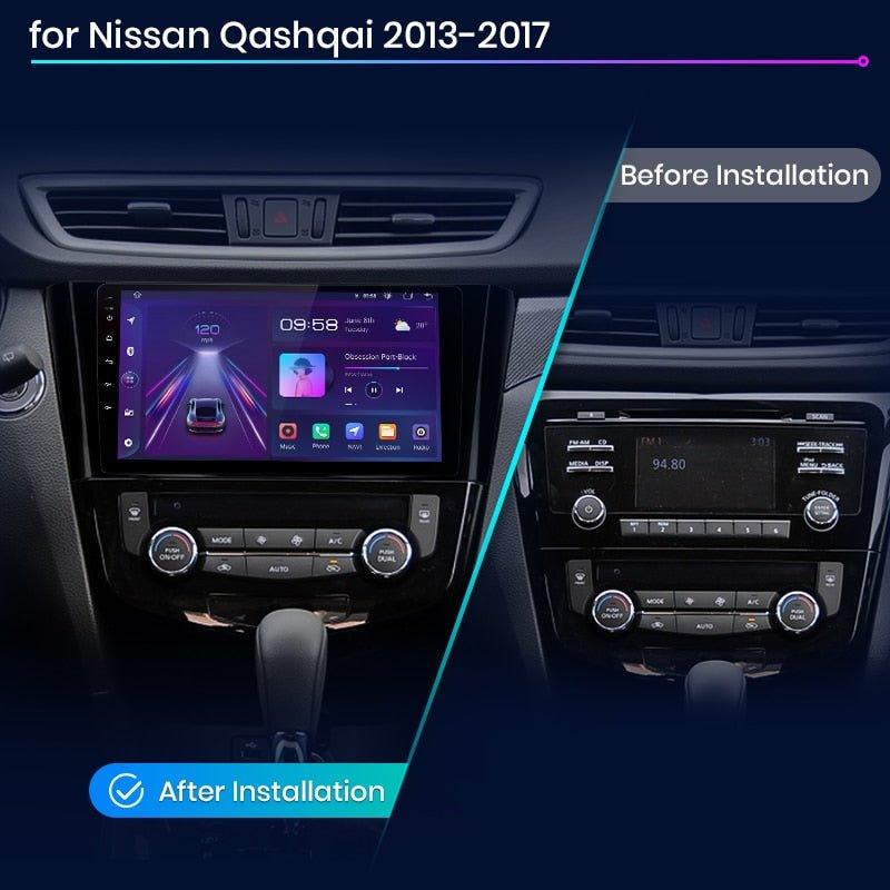Replace the car radio of your Nissan Qashqai, radio-shop