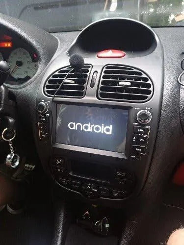 Radio nawigacja PEUGEOT 206 206CC 206SW 2001-2016 Android Auto Carplay - Multigenus