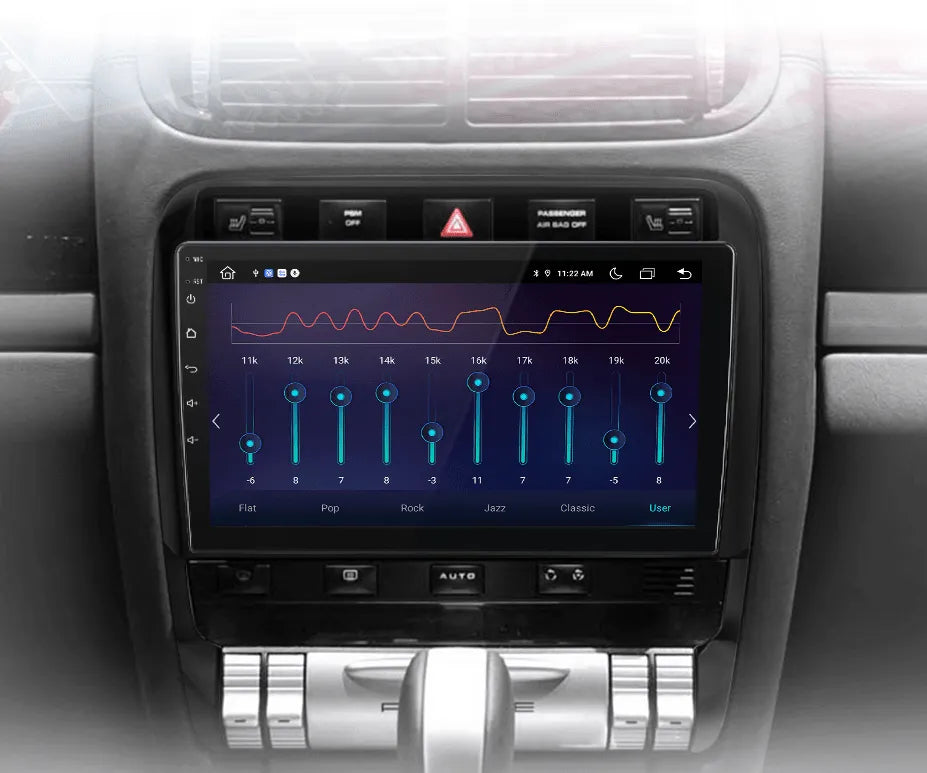 Radio nawigacja Porsche Cayenne 2002 - 2010 Carplay Android Auto - Multigenus