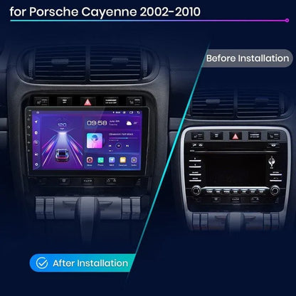 Radio nawigacja Porsche Cayenne 2002 - 2010 Carplay Android Auto - Multigenus