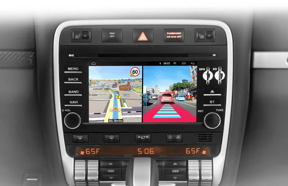 Radio nawigacja Porsche Cayenne GTS 2003 - 2010 Carplay Android Auto - Multigenus