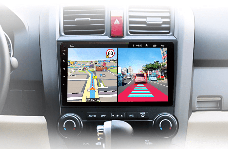 Radio nawigacja Radio Honda CR-V 3 RE CRV 2007 - 2011 Carplay Android Auto - Multigenus