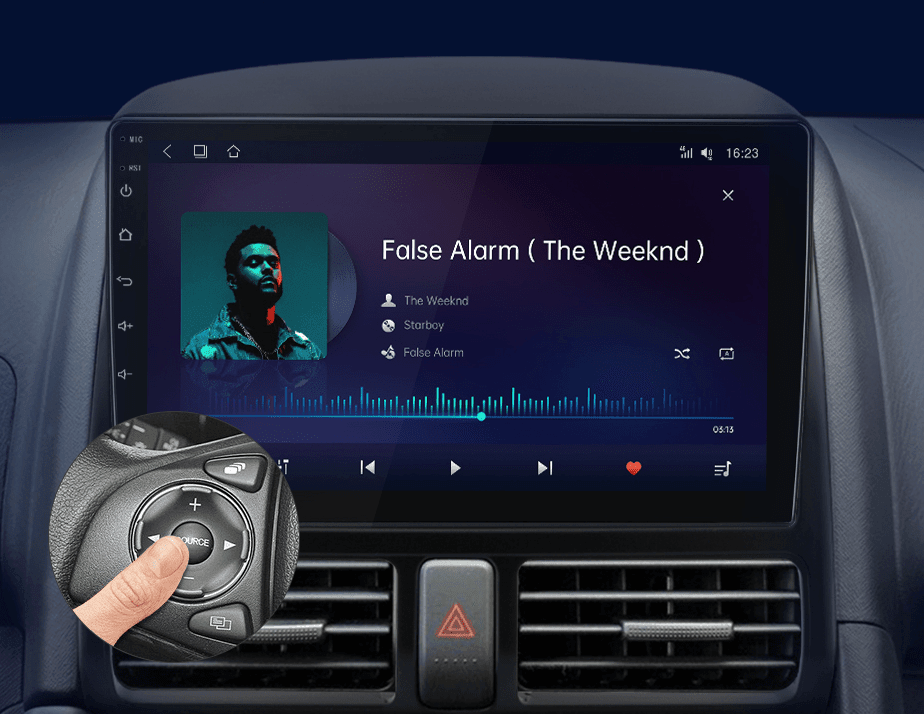 Radio nawigacja Radio Honda CR-V CRV 2 2001-2006 Android Auto Carplay - Multigenus