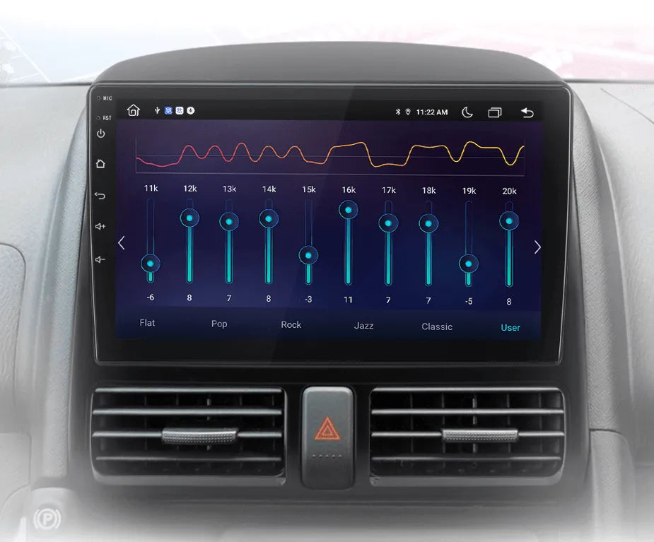 Radio 2 DIN Android 9 cali Honda CR-V II, Przemyśl