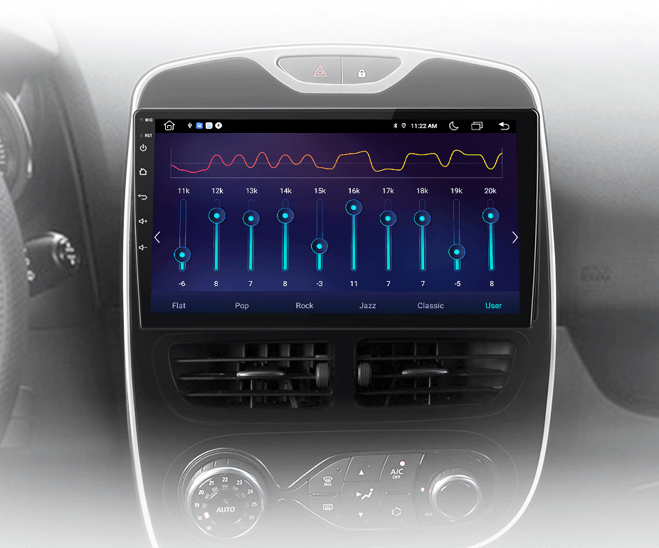 Touch Screen radio Android Auto Carplay Renault Clio 4 Zoe 2012 - 2019 –  RProjekt