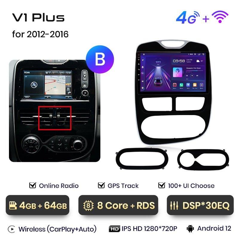 Autoradio GPS Android 12 RENAULT Zoé 2012 à 2019 – GOAUTORADIO