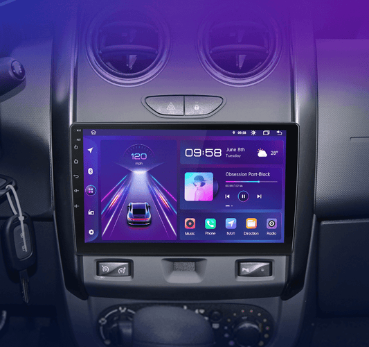 Radio nawigacja Renault Duster 2015-2020 LADA Largus 2021 Carplay Android Auto - Multigenus