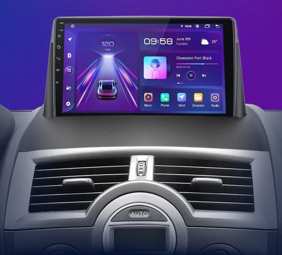 Radio nawigacja Renault Megane 2 2002-2009 Android Auto Carplay - Multigenus