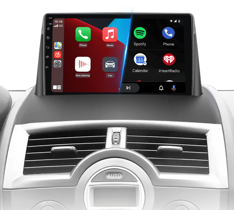 Radio nawigacja Renault Megane 2 2002-2009 Android Auto Carplay - Multigenus