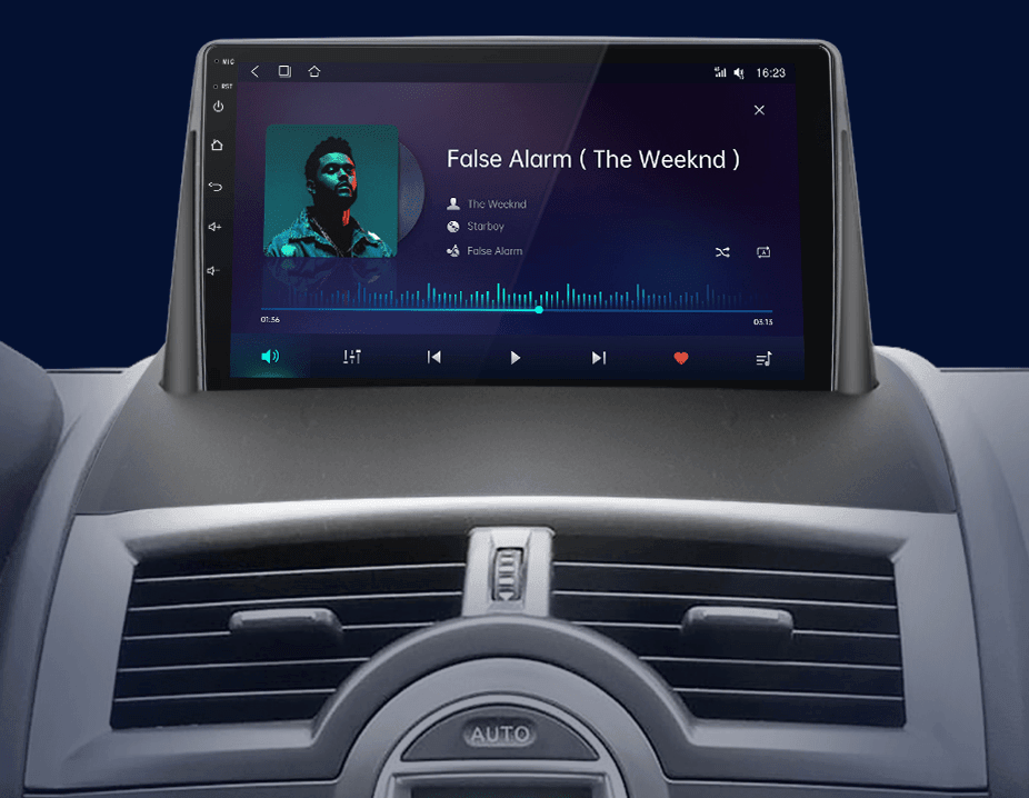 Radio nawigacja Renault Megane 2 2002-2009 Android Auto Carplay - Multigenus