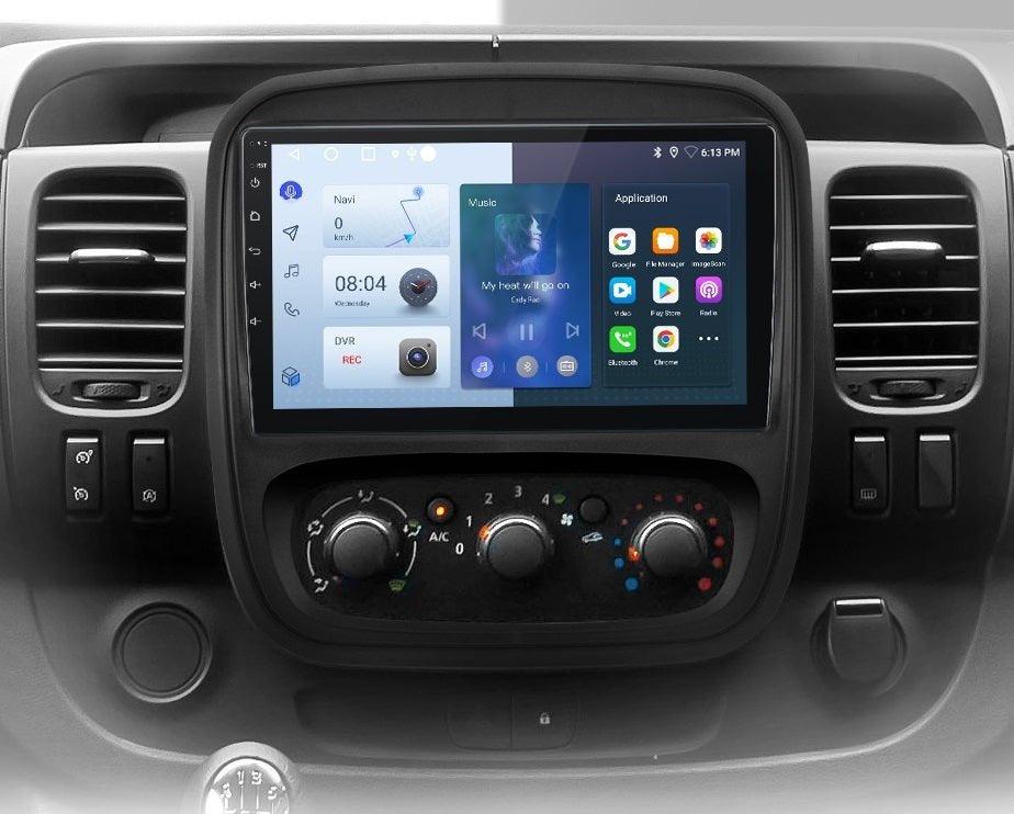 Radio nawigacja Renault Trafic 3 2014-2021 Opel Vivaro B 2014-2018 Android Auto Carplay - Multigenus