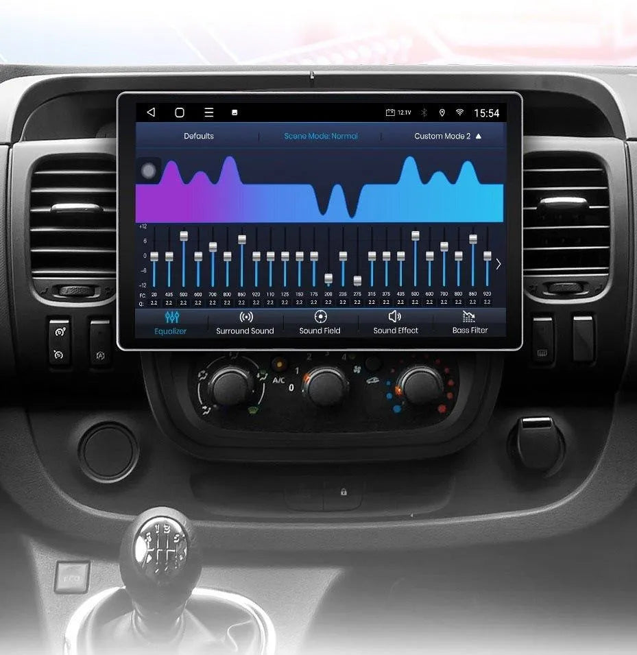 Radio nawigacja Renault Trafic 3 2015 - 2019 Opel Vivaro B CarPlay Android Auto - Multigenus