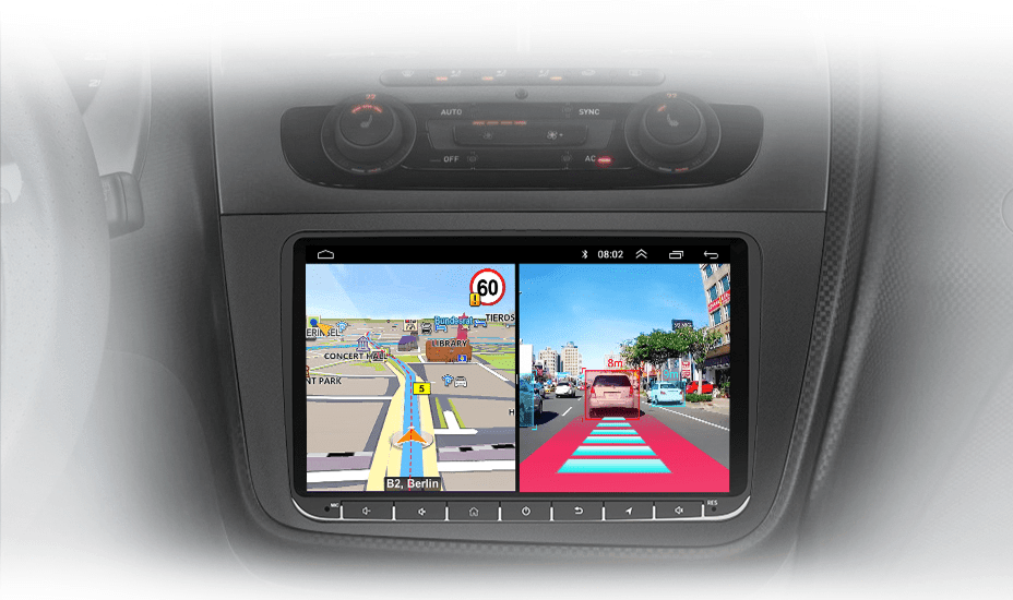 Radio nawigacja Seat Altea XL 2004 - 2015 Toledo 2004 - 2009 Carplay Android Auto - Multigenus