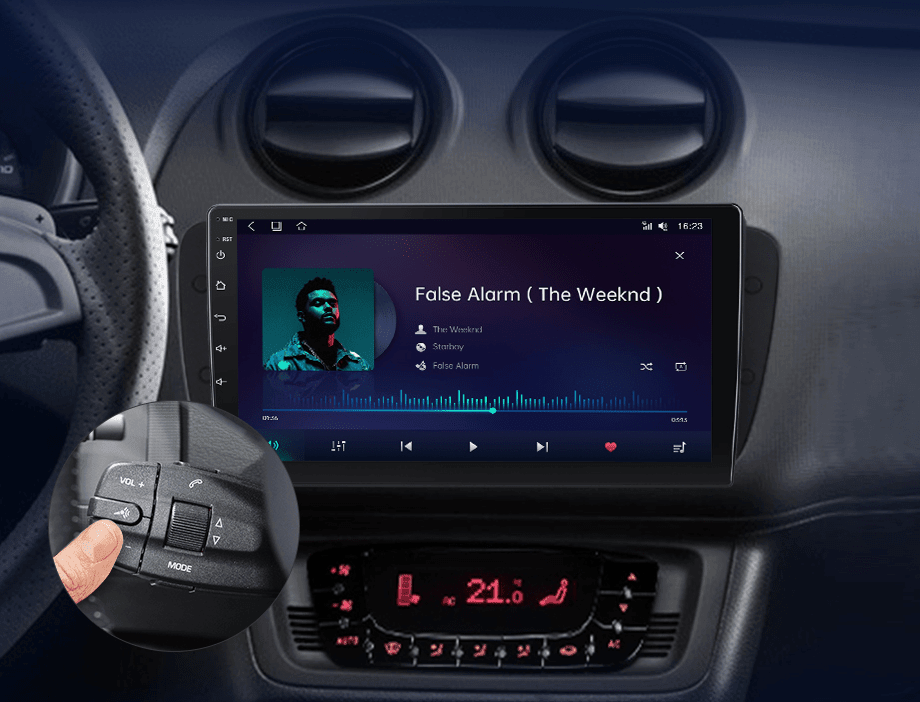 Radio nawigacja Seat Ibiza 6j 2009-2013 Android Auto Carplay - Multigenus