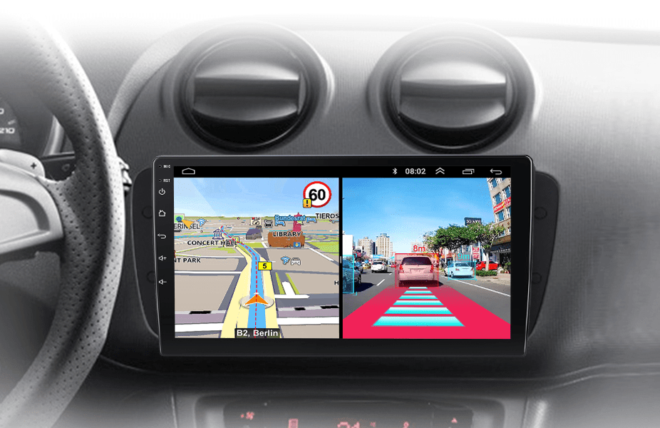 Radio nawigacja Seat Ibiza 6j 2009-2013 Android Auto Carplay - Multigenus