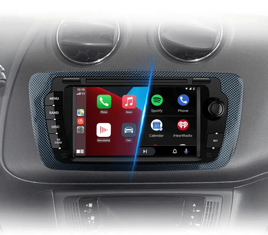 Radio nawigacja Seat Ibiza 6j 2009 - 2013 Carplay Android Auto - Multigenus