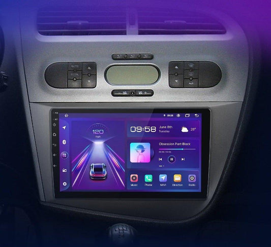 Radio nawigacja Seat Leon MK2 2005-2012 4G Carplay Android auto - Multigenus