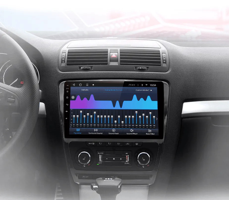 Radio nawigacja Skoda Octavia 2 A5 2006-2013 Android Auto Carplay - Multigenus