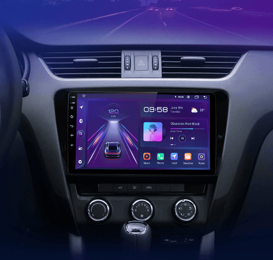 Radio nawigacja SKODA Octavia 3 A7 2013 - 2018 Carplay Android Auto - Multigenus