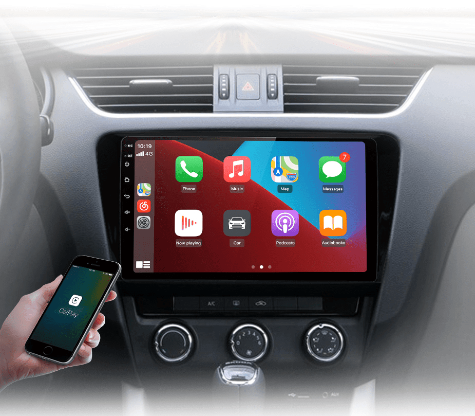 Radio nawigacja SKODA Octavia 3 A7 2013 - 2018 Carplay Android Auto - Multigenus