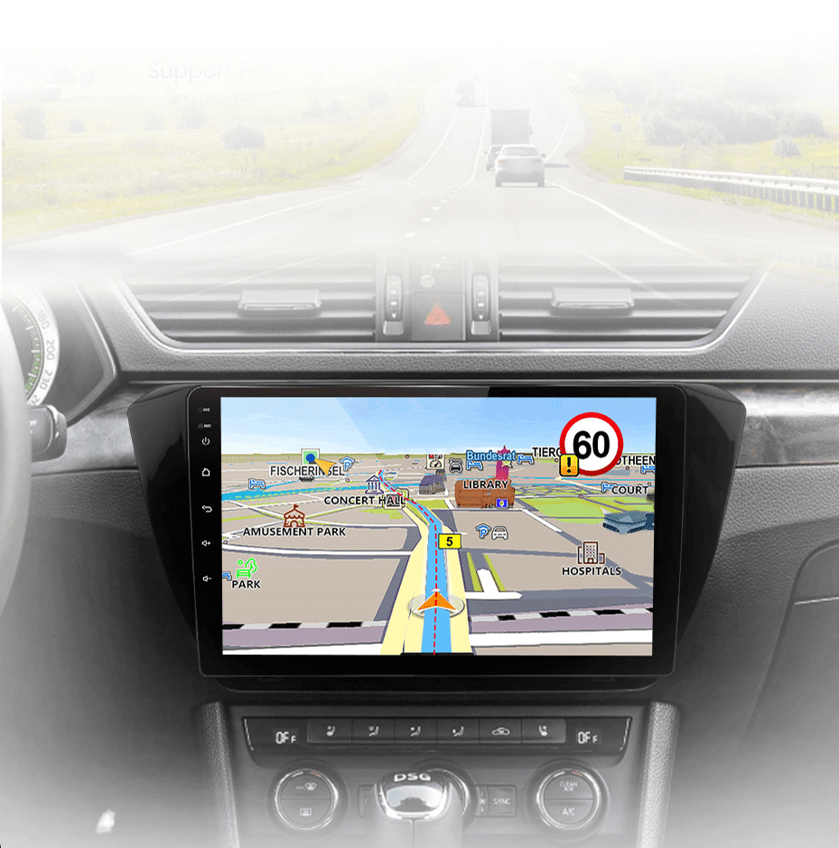 Skoda Superb 3 radio navigation - CarPlay, Android Auto GPS – Multigenus