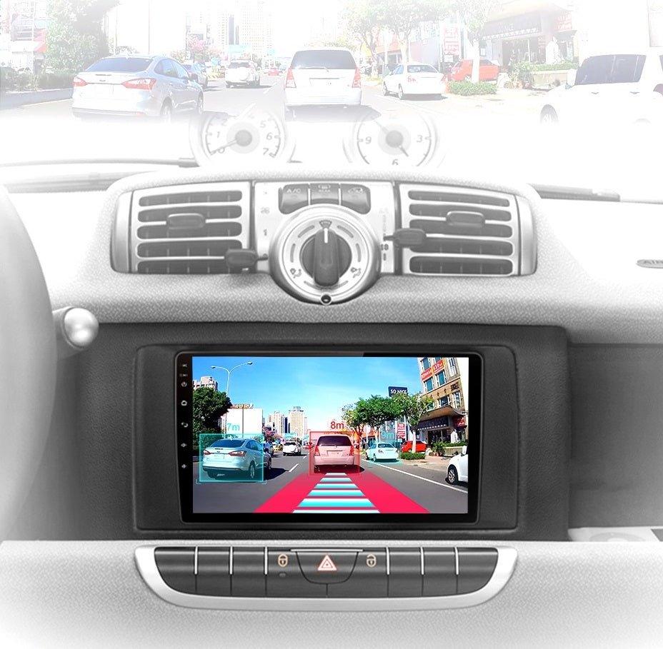 Radio nawigacja Smart Fortwo 2005 - 2010 Android Auto GPS Carplay - Multigenus