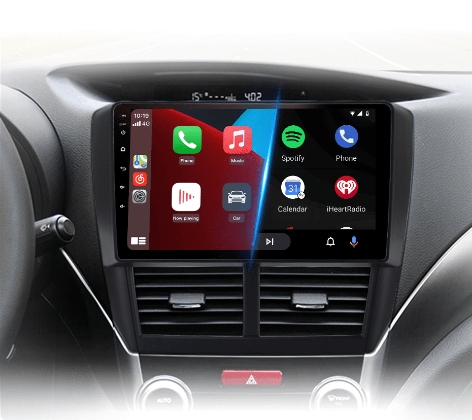 Radio nawigacja Subaru Forester 3 SH Impreza 2007 - 2013 Carplay Android Auto - Multigenus