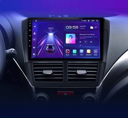 Radio nawigacja Subaru Forester 3 SH Impreza 2007 - 2013 Carplay Android Auto - Multigenus