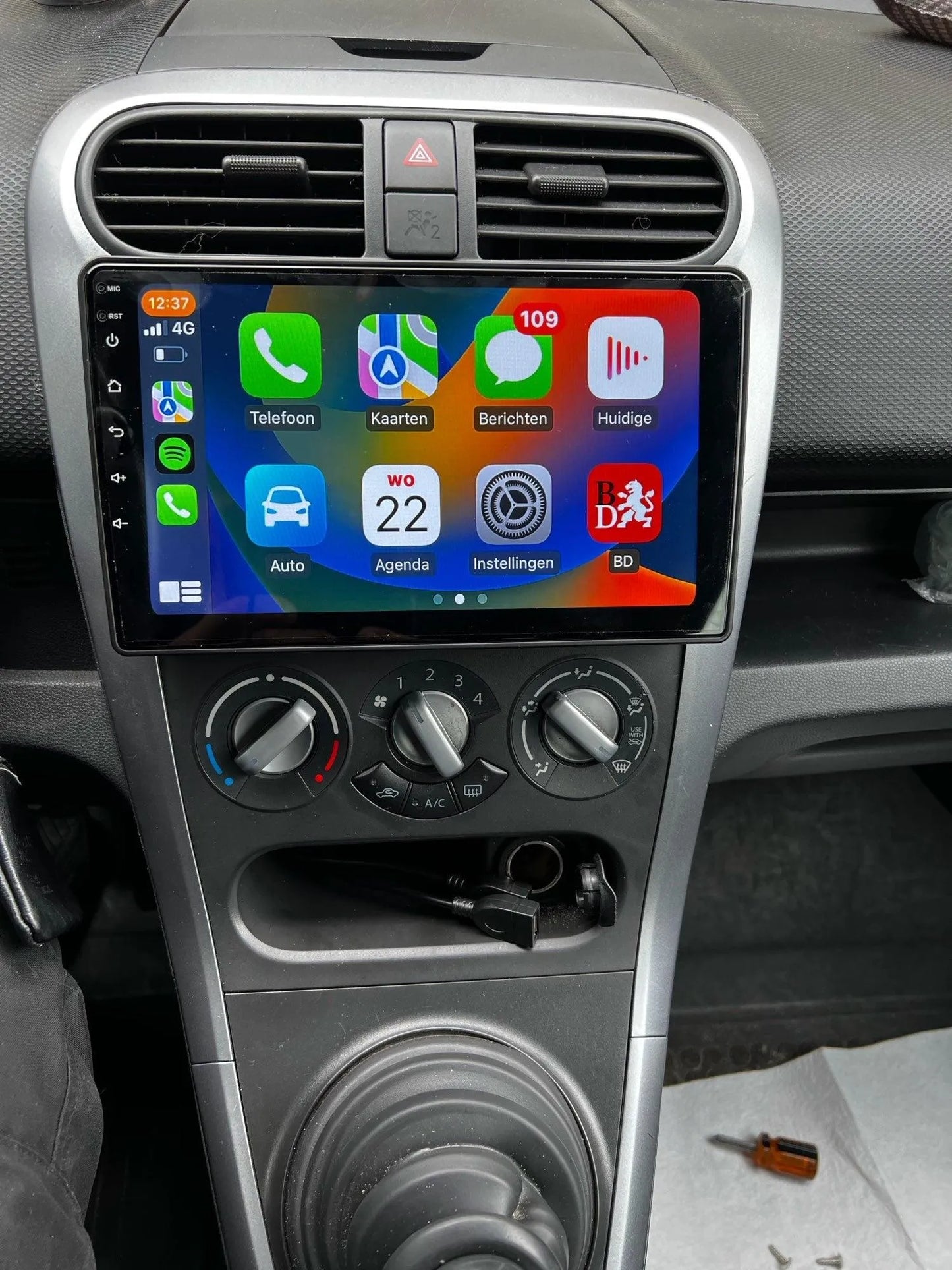 Radio nawigacja SUZUKI Splash Ritz 2004-2010 Opel Agila 2008-2012 Android Auto Carplay - Multigenus