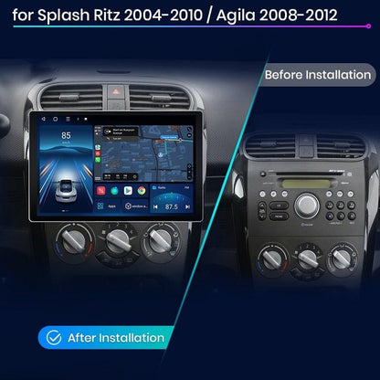 Radio nawigacja SUZUKI Splash Ritz 2004 - 2010 Opel Agila 2008 - 2012 CarPlay Android Auto - Multigenus