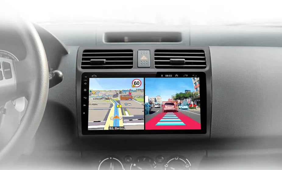 Radio nawigacja Suzuki Swift 2003 - 2010 Carplay Android Auto - Multigenus