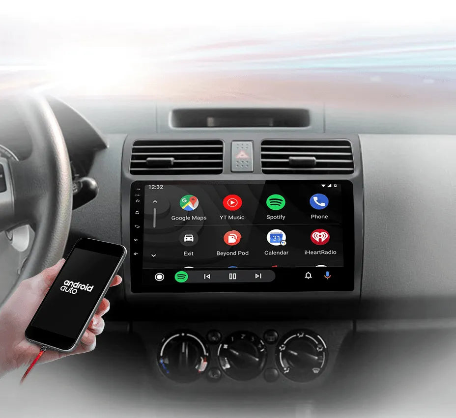 Radio nawigacja Suzuki Swift 2003 - 2010 Carplay Android Auto - Multigenus