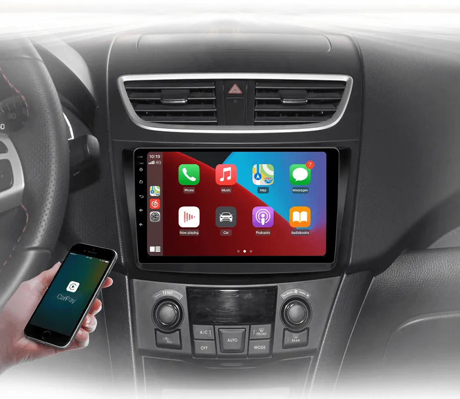 Radio nawigacja Suzuki Swift 4 2011 - 2017 Carplay Android Auto - Multigenus