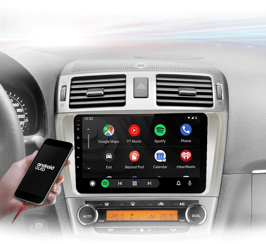 Radio nawigacja Toyota Avensis T27 2008 - 2015 Carplay Android Auto - Multigenus