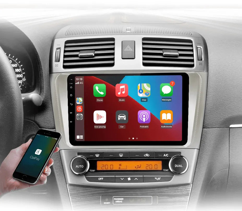 Radio nawigacja Toyota Avensis T27 2008 - 2015 Carplay Android Auto - Multigenus