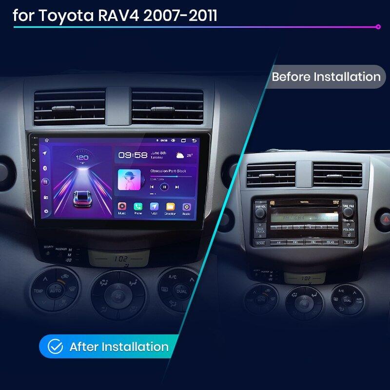 Radio nawigacja Toyota RAV 4 od 2007 - 2011 Carplay Android Auto - Multigenus