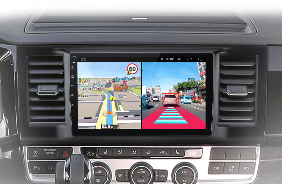 Radio nawigacja Volkswagen VW Caravelle 2015-2020 Android Auto Carplay - Multigenus