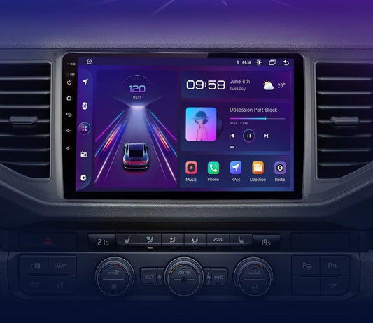 Radio nawigacja Volkswagen Crafter 2017 2018 - 2021 Android Auto Carplay 4G GPS - Multigenus
