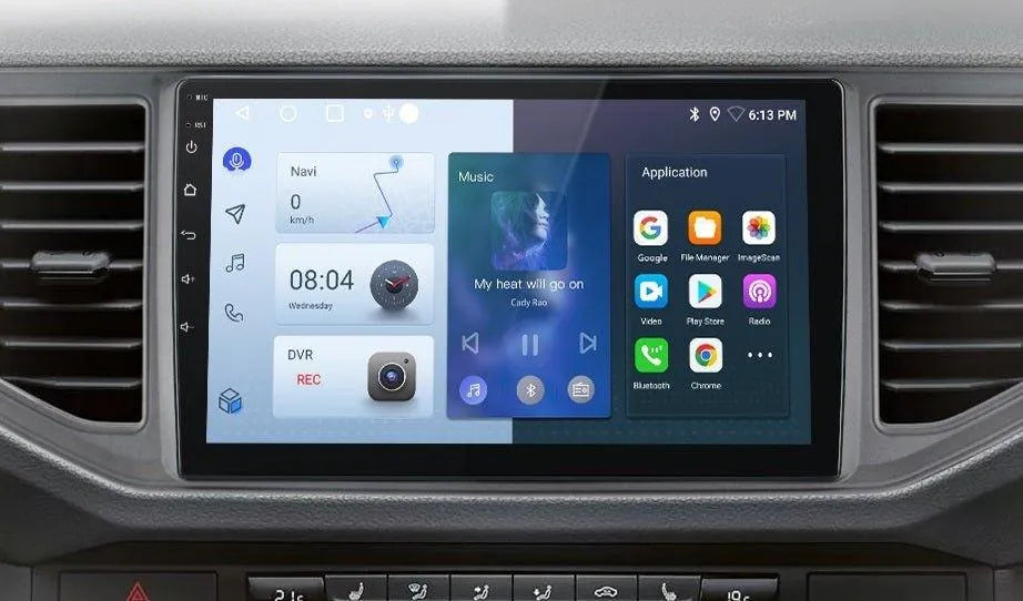 Radio nawigacja Volkswagen VW Crafter 2017 2018 - 2021 Android Auto Carplay - Multigenus